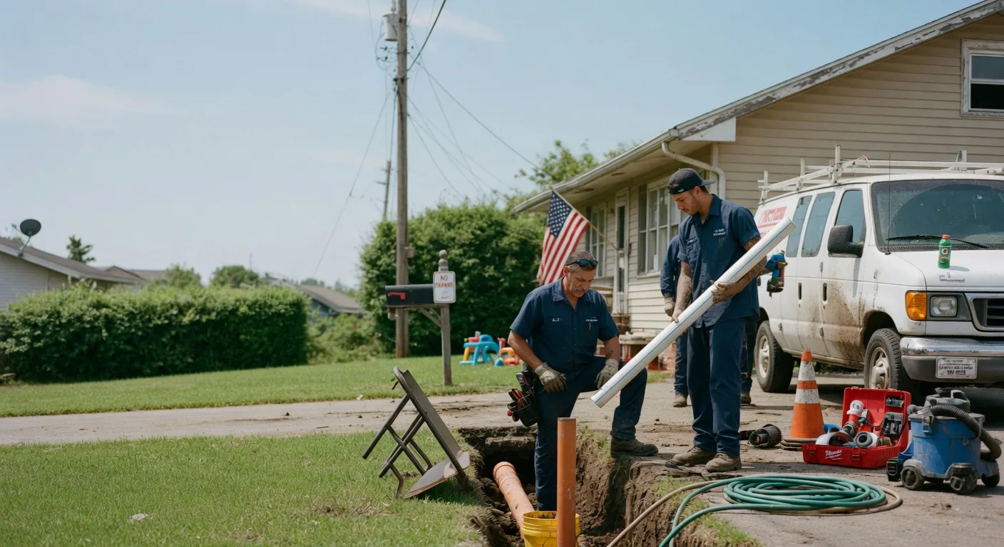 Sewer Line Inspection in New Hudson, MI